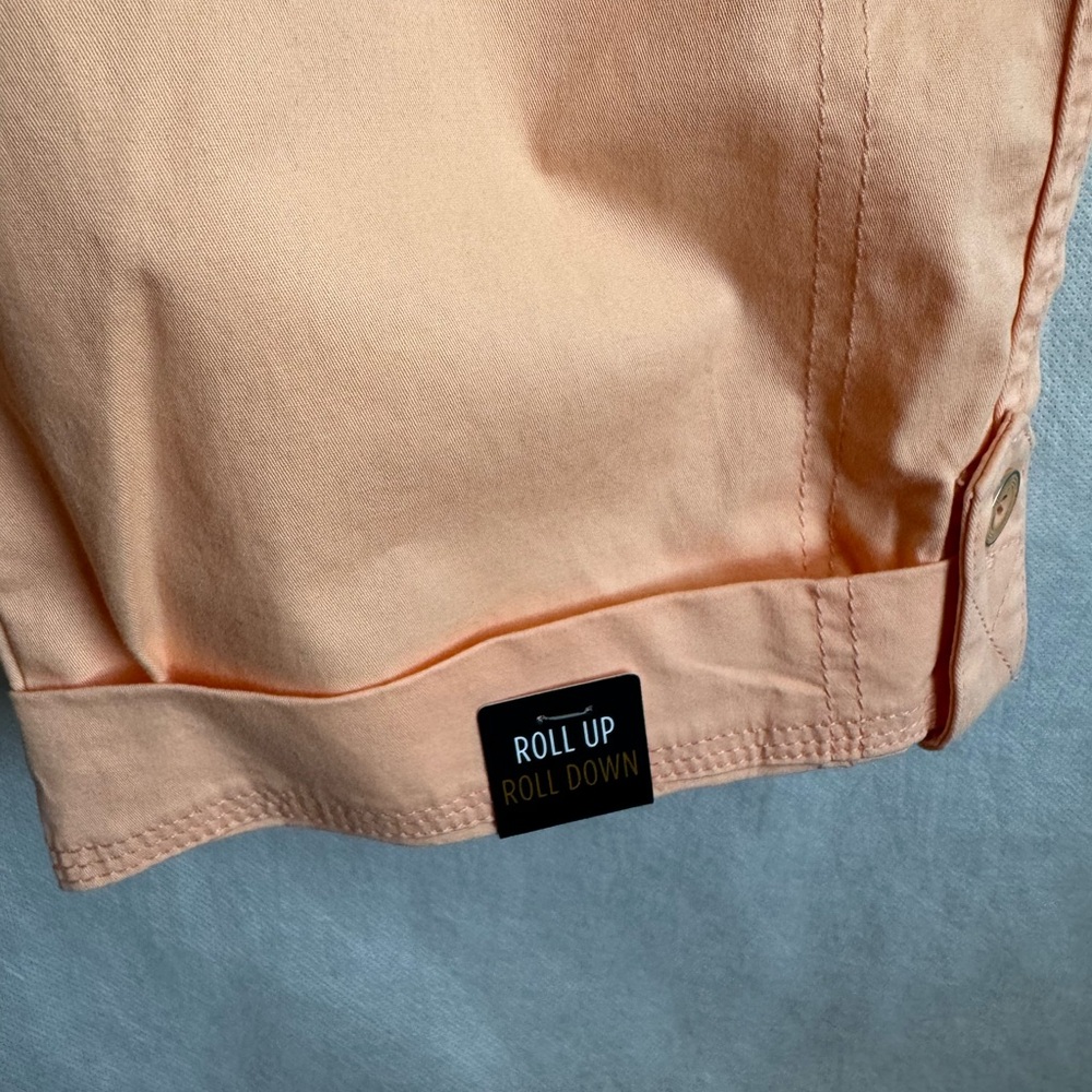 LEE Peach Nectar Cargo Capri Pants - Picture 10 of 11